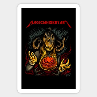 Undergod of Halloween Sticker